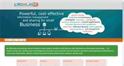 Desktop Screenshot of plexus2.com.au